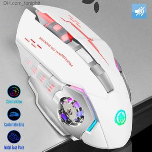 3600 Dpi LED Souris d'ordinateur USB optique 6 boutons Souris silencieuse 2,4 GHz Souris de jeu sans fil / filaire Souris de jeu Accessoires de bureau Q230825