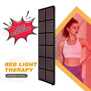 Dispositivo de terapia de luz roja de 3600W Máquina de rejuvenecimiento de la piel Panel de terapia de luz LED infrarroja de 5 longitudes de onda Dispositivo de alivio del dolor de cuerpo completo