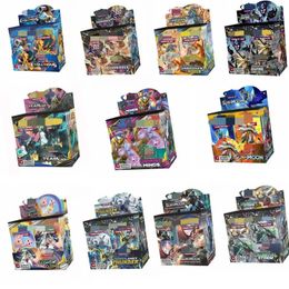 360 pcs Jeux de cartes Collections de divertissement Jeu de société Cartes de combat Elfe Anglais Français Espagnol Carte Enfants Collection Jouets Soulagement Surprise vente en gros