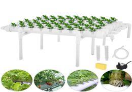 3654 HOJOS Sitio de tuberías hidropónicas Kit de cultivo de aguas profundas Caja de plantación Sistema de jardinería Rack Hydroponic Rack 2106153525270