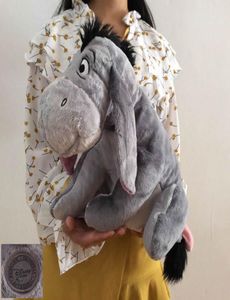 36 cm 14039039 Originele grijze Iejoor Donkey Stuff dier schattige zachte knuffel pop verjaardag kinderen cadeau collectie Y2007033698069