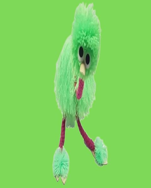 36cm / 14 pouces jouet muppets animal muppet hand marionnets toys en peluche d'autruche poupée de marionnette pour baby8221751