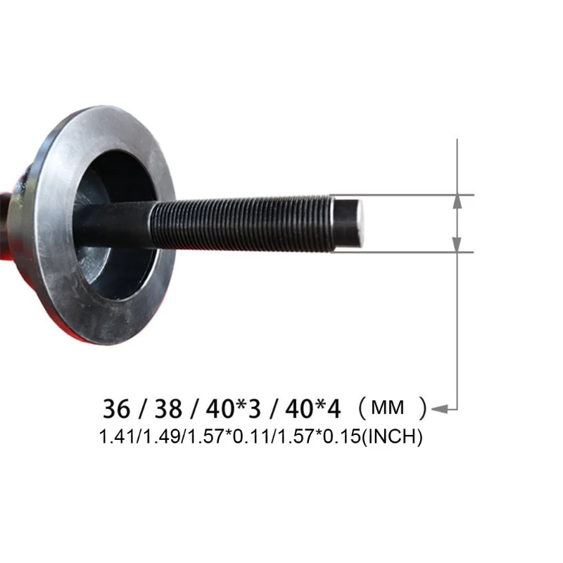 36 mm, 38 mm, 40 mmx3 /40mmx4 Universal Wheel Tyre Treen Release Flügel Nuss Auto Reifenausgleichsmaschine Teile Drop Versand