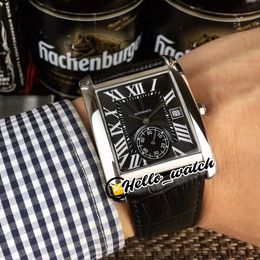 36mm Black Dial W5330004 Horloges Aziatische 2813 Automatische Mens Horloge Stalen Case Lederen Band Hoge Kwaliteit Gents Sport HWCR HELLO_WATCH