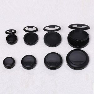 36 mm zwarte lege plastic oogschaduwpoeder compact, 44 mm elegante hoogwaardige blushercontainer, professionele make-uptool F1056 Umlit