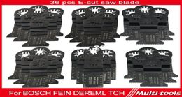 36pc 3245 mm ECUT OSCILLATION MULTITOOTH SAW BLADES POUR TCHFEINDREMEL MULTIMASTER POWER TOOL 1176161