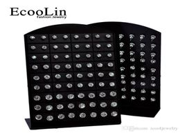 36pcs 1 tarjeta Moda Rhinestone Zirconia Earring de acero inoxidable para mujeres Lotes de joyería integral LR2851492344