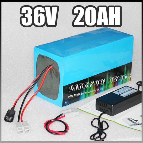 36 v 20ah batterie de vélo électrique 36 v vélo électrique batterie au lithium avec chargeur BMS 36 v ebike batterie bricolage li-ion batterie