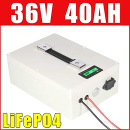 36V 40AH LiFePO4 Deep Cycle Ebike batterie Robot Golf Car Battery Pack