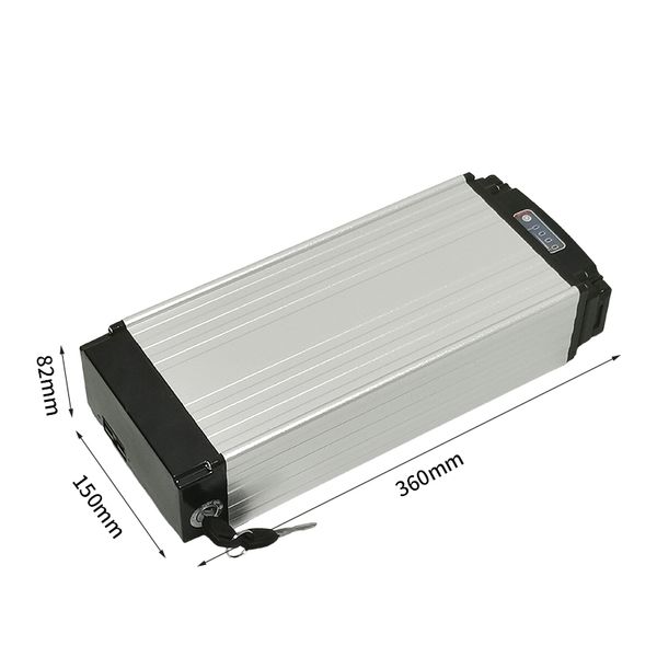 36V 48V 52v 15Ah 17.5Ah 20Ah Ebike batterie support de sacoche batterie Lithium-Ion pour 350W 500W 750W 1000W 1500w Kit de Conversion de vélo électrique