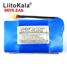 Batterie LiitoKala 18650 36V 5.2Ah 5200mah adaptée au scooter électrique à 2 roues