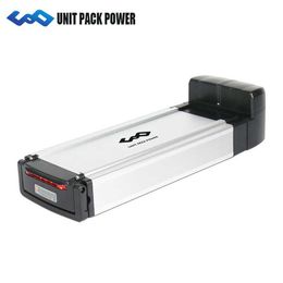 Batterie de rack arrière à vélo électrique 36V 48V 12.5AH City Mountain Ebike Lithium Battery Pack Bafang 500W 1000W 30A BMS 18650 Cell