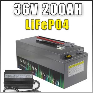 36V LIFEPO4 Batterij 36V 200AH 5000W LIFEPO4 Deep Cycle Battery Pack