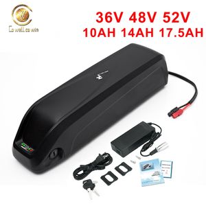 Hailong – petite batterie Lithium-ion 36V 48V 52V pour vélo électrique 1000W, pour moteur Bafang, vélo de ville