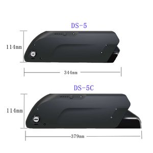 Batterie tigre requin 36 v avec chargeur de boîtier 16ah 36 volts 750 w tube descendant tigre requin akku batterie ebike et BMS