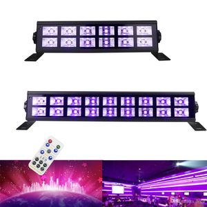 36W 54W 12LEDS 18LEDS 72W 24LED DMX 512 DJ LED UV Stage Lichtbar Black Party Club Disco voor Christmas Indoor Stage Effect Light