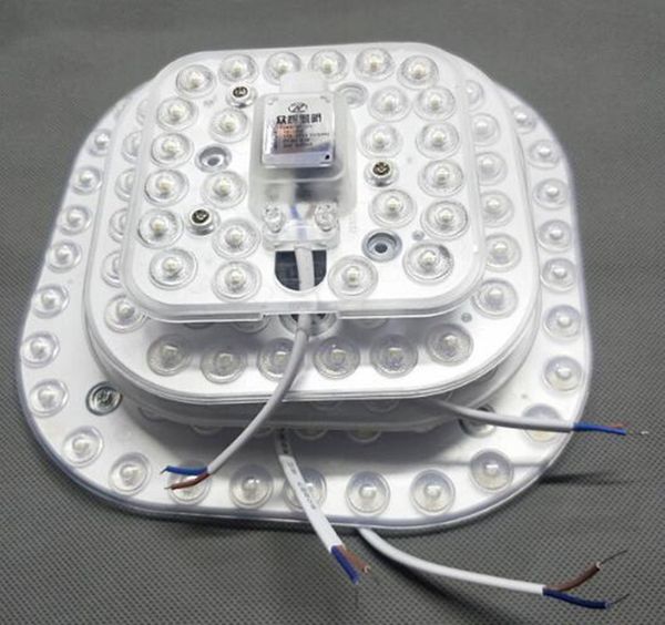 36W LED Plafonnier Module Magnet 12W 18W 24W 24W AC220V LEDS Source de lumière Octopus Lights Tube Remplacer les lampes LED Panneau Éclairage