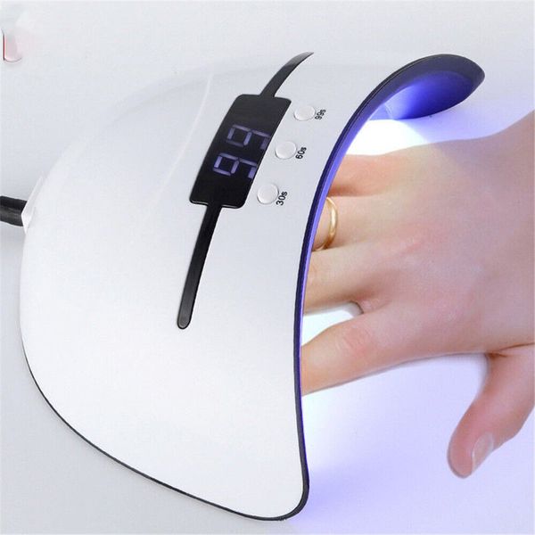 36W Séchante de vernis à ongles Pro UV lampe à LEM acrylique Gel durcissement Lumière de manucure Timer OC