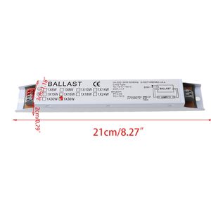 36W T8 Ballast électronique compact 1 tube instantané Lights Ballasts fluorescents pour les fournitures de bureau à domicile