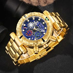 37 Hot Selling Sergeant Multifunctioneel Watch, Luminous Hollowed Out Sports Timing Style, Men's Quartz Watch