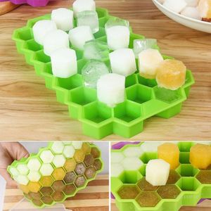 37 Ice Cube Creative Honeycomb Ice Cube Moule Ice Cream Party Whisky Cold Bar Drink Tool T500660