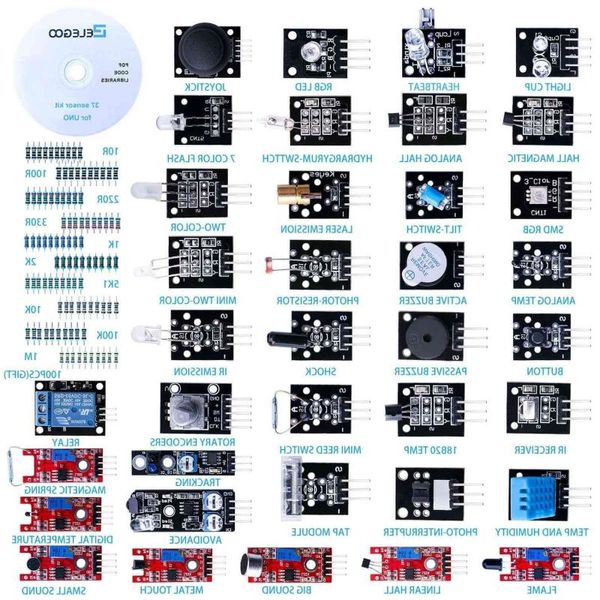 Kit de module de capteur 37 en 1 pour R 3, MEGA, NANO, avec cadeau Cstpk, livraison gratuite