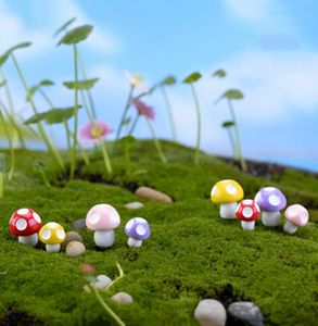 370pcslot champignons terrarium figurines fée jardin miniatures jardin midi champignons jardin ornement artisanment décoratio458737