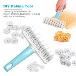 37 stks Roller Rolling Pin DIY Cake Snijden Mes Bakken Tool Set Roller Rolling Pin Cake Plastic Mold Keuken Bakken Accessoires 211008