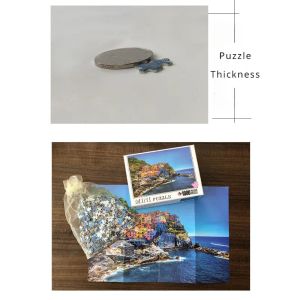 38 * 26cm Mini Paper Puzzle Jigsaw Puzzle 1000pcs Cinque Terre Landscape Adult Childre