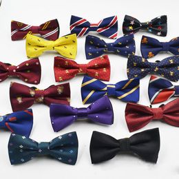 38 kleuren Britse stijl baby streep rooster tie kinderen plaid dot stropdas mode kinderen leuke stropdas hete kinderen verstelbare strikje C5937