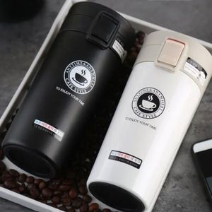 380/510 ml thermische mok roestvrijstalen koffiekopje vacuüm cup draagbare thermosmos lekbestendig waterfles voor buitenreiskamp uit