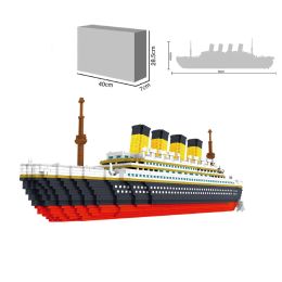 3800 + PCS Titanic Cruise Ship Mini Bricks Modèle de haute qualité Blocs de construction Perfect Gift for Childre