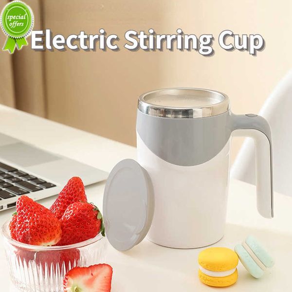 380ml tasse à agitation électrique tasse à agitation automatique tasse à café Milkshake rotatif magnétique tasse à eau tasse à lait tasse de marque