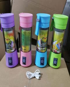 380 ml persoonlijke blender draagbare mini usb Juicer Cup elektrische fles fruit groentegereedschap8759020