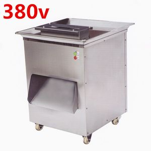 Machine de découpe de poulet, canard, oie, pigeon, poisson, QC-B, 380v, 1500w, Production 800 KG/heure