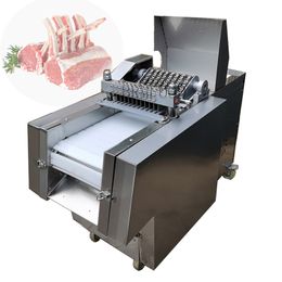 380VStainless Steel Kleine vleesnijder Snijdende Kip Nugget Machine voor Canteen Hotel Processing Snijmaker 220V