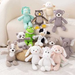 38CM Mooie Baby Soepeler Knuffels Knuffels Lange Been Olifant Beer Konijn Koe Zachte Cartoon Knuffels Comfort Speelgoed Home Decor Kinderen Geschenk 12 Stijlen 240307