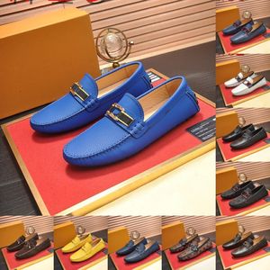 38model Heren Designer Loafers Handgemaakte Hoge Kwaliteit Mode Casual Bruiloft Feest Dagelijks Klassieke Jurk Rijden Mocassins Schoenen