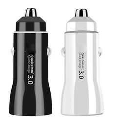 38W Chargers de voiture rapide Double adaptateur PD QC3.0 pour l'iPhone 15 14 13 12 Samsung Xiaomi Huawei Android Phone