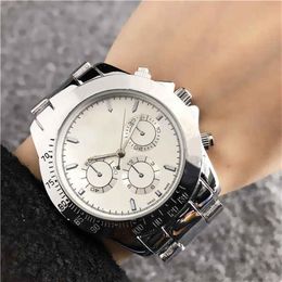 39 4 MM Mode Eenvoudige heren horloge Stalen Band Band Casual heren Horloge College Stijl Persoonlijkheid Wilde Quartz Watch279S