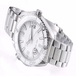 39.5mm mannen vrouwen horloge minnaar horloge waterdicht saffierglas SS editie kwaliteit witte wijzerplaat armband automatische beweging289c