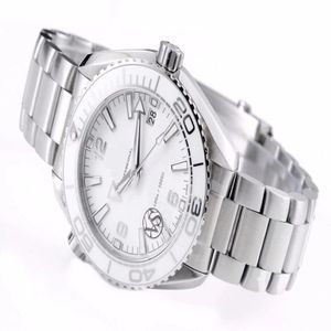 39.5mm mannen vrouwen horloge minnaar horloge waterdicht saffierglas SS editie kwaliteit witte wijzerplaat armband automatische beweging2604