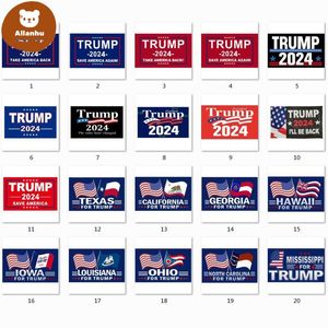 39 Styles 2024 Trump Bannières Campagne électorale générale Drapeau Président Élections présidentielles Bannière Drapeaux 90 * 150cm waz
