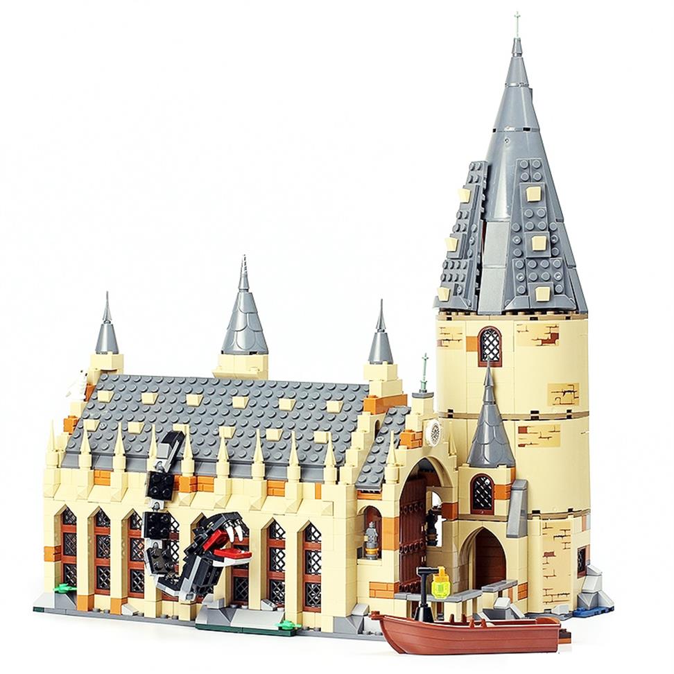 39144 Hogwarts Great Hall Compatibilidade 75954 Bloco de construção Bricks Toys Birthday Gift for Children191k
