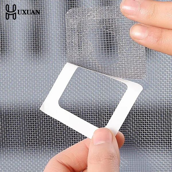 3915pcs Adhésif Correction Net Net Fenture Home Anti Mosquito Fly Bug Insect Écran Écran Mur Patch Stickers Mesh Rideaux transparents 240416