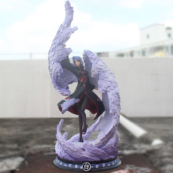 39cm Anime AKATSUKI Konan PVC figura estatua juguete KONAN colección modelo X0526