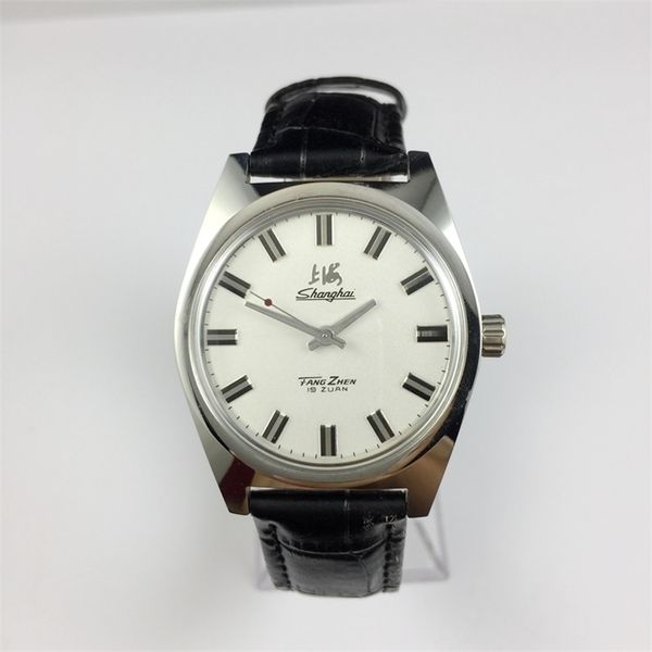 39MM véritable Shanghai montre allsteel antichoc mode hommes mécanique steeldive religio masculino starking 220618