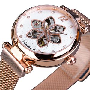 39mm Montre pour hommes mouvement mécanique automatique montres Montre en verre montres-bracelets diamant étanche mode maille conception horloge
