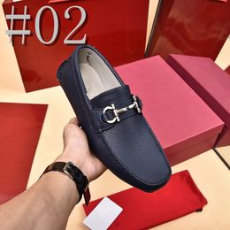 39 Modelo Diseñador de gamuza de cuero Men zapatos casuales Mocas mocas para hombres suaves de alta calidad Moccasins italiano zapatos de conducción de moda 46