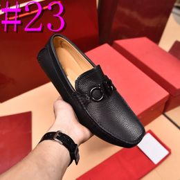 39Modèle Luxueux Hommes Robe Chaussures Intérieur Haute Designer Mocassins Hommes Chaussures Casual Chaussure Homme Fit Classique Parti Britannique Hommes Chaussures Augmentantes Taille 38-46